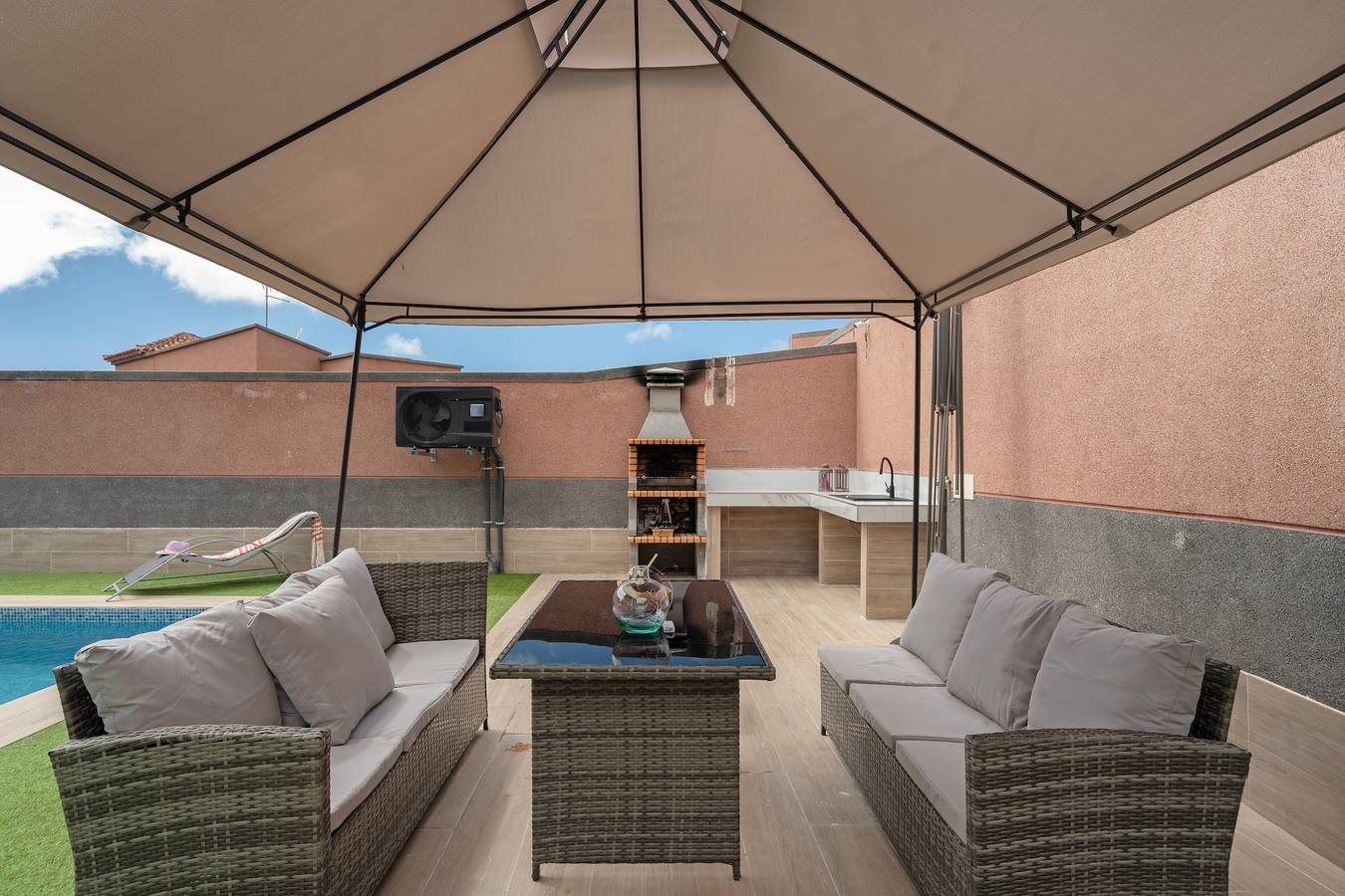 Ganze Wohnung, Urlaub 'Hermosa Vista Tejina' mit Meerblick, Wi-Fi und Klimaanlage in Tejina de Isora, Guía de Isora