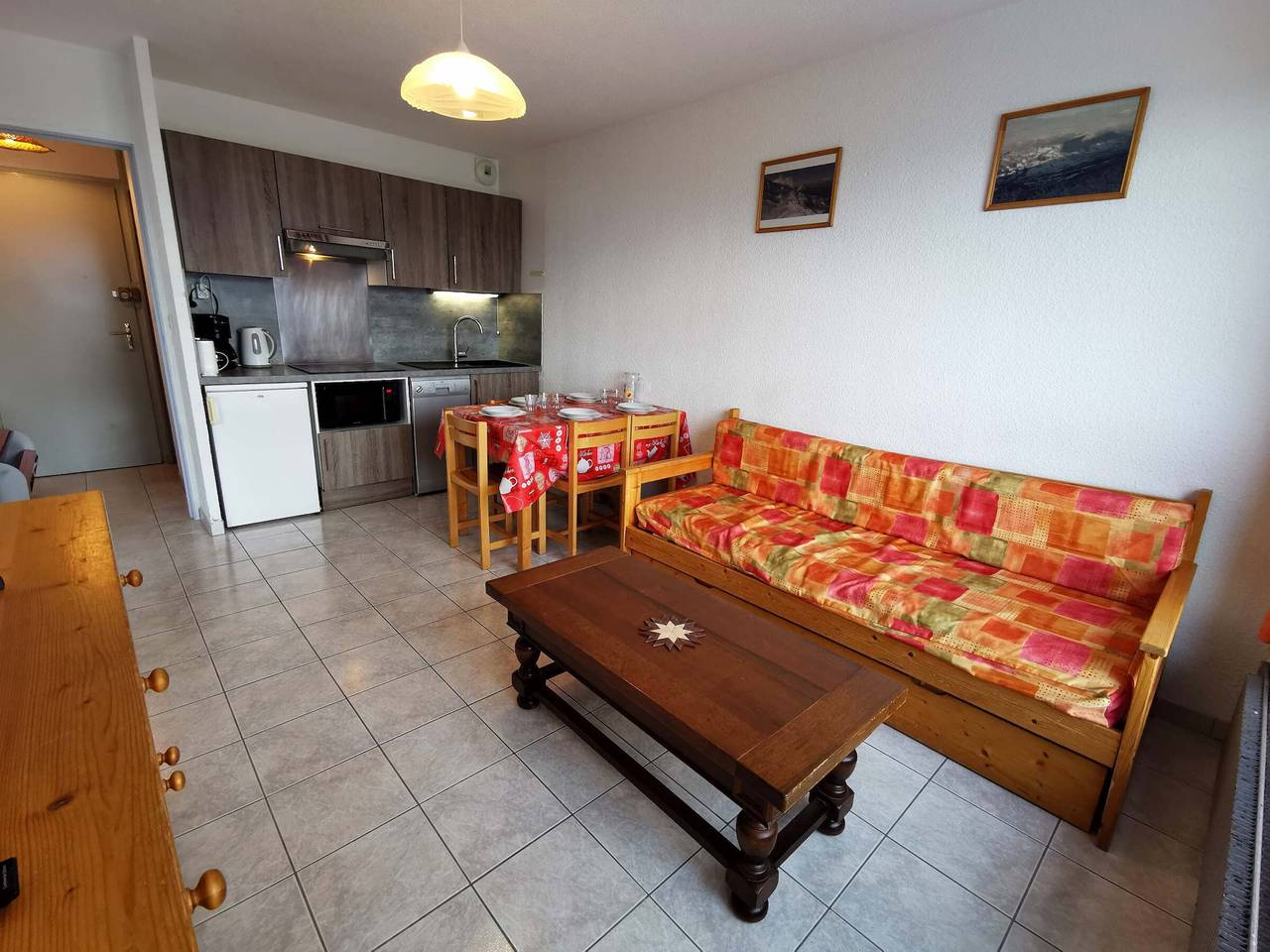 Appartement entier, 2 Pièces au pied des pistes - Animaux admis in Prapoutel, Les Adrets