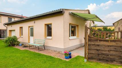 Ferienhaus für 4 Personen, mit Terrasse und Garten am Salzhaff