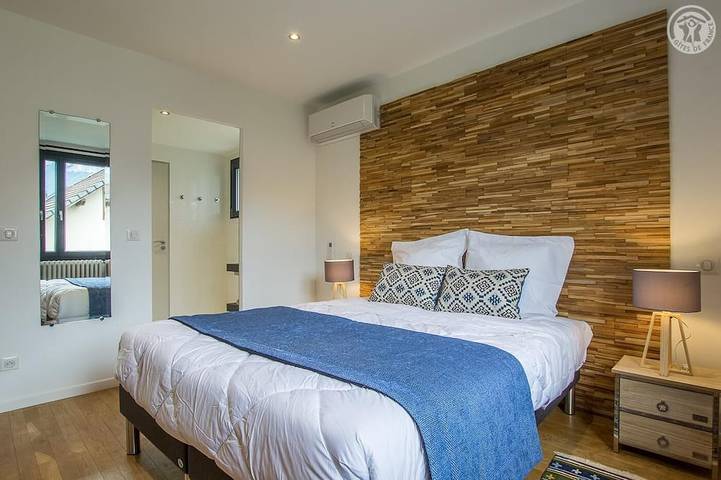 Location de vacances pour 8 personnes, avec jacuzzi et sauna ainsi que balcon et jardin à Barberaz - 2