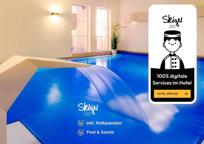 Hotel für 2 Personen, mit Terrasse und Pool sowie Sauna in Rathen