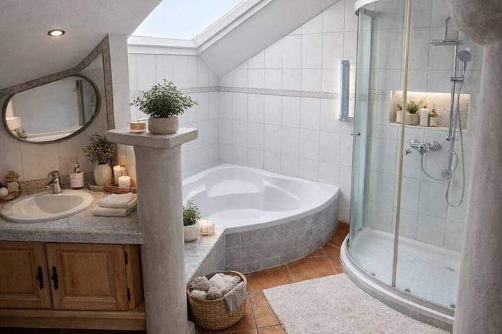 Ferienhaus für 14 Personen, mit Pool