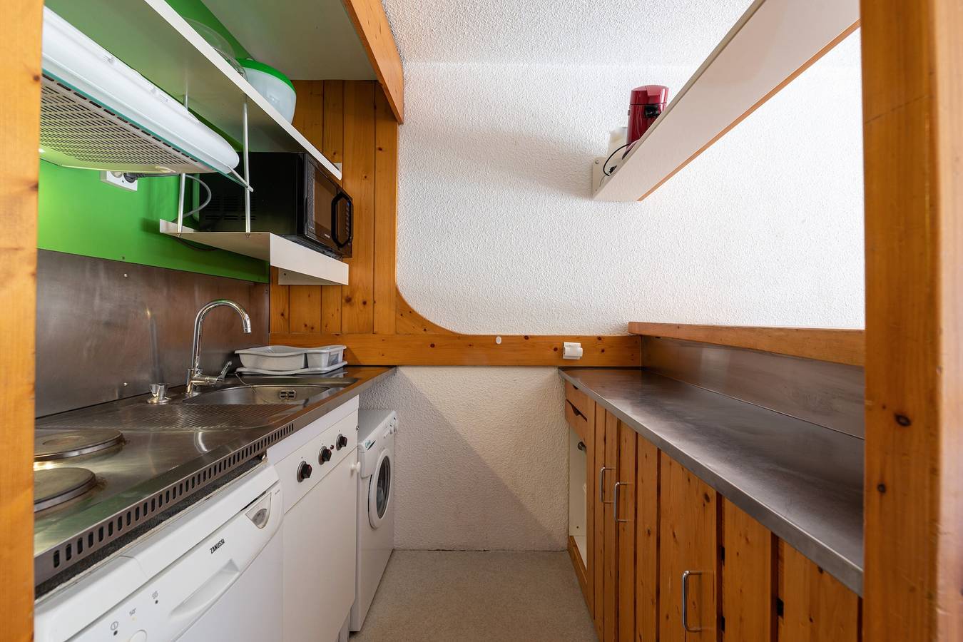 Estudio entero, "Pierra Menta Vue Mont Blanc" en el corazón del pueblo con balcón y Wi-Fi in Arc 1800, Bourg-Saint-Maurice
