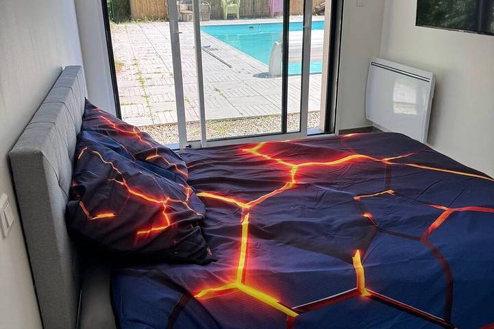 Location de vacances pour 8 personnes, avec piscine, animaux acceptés dans Rives-de-l'Yon - 2