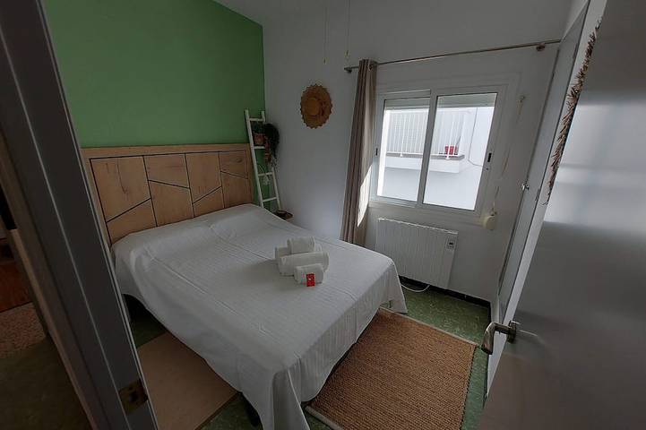 A typical village house in the center of L'Escala, just a stone's throw from the beach in La Escala, Alt Empordà