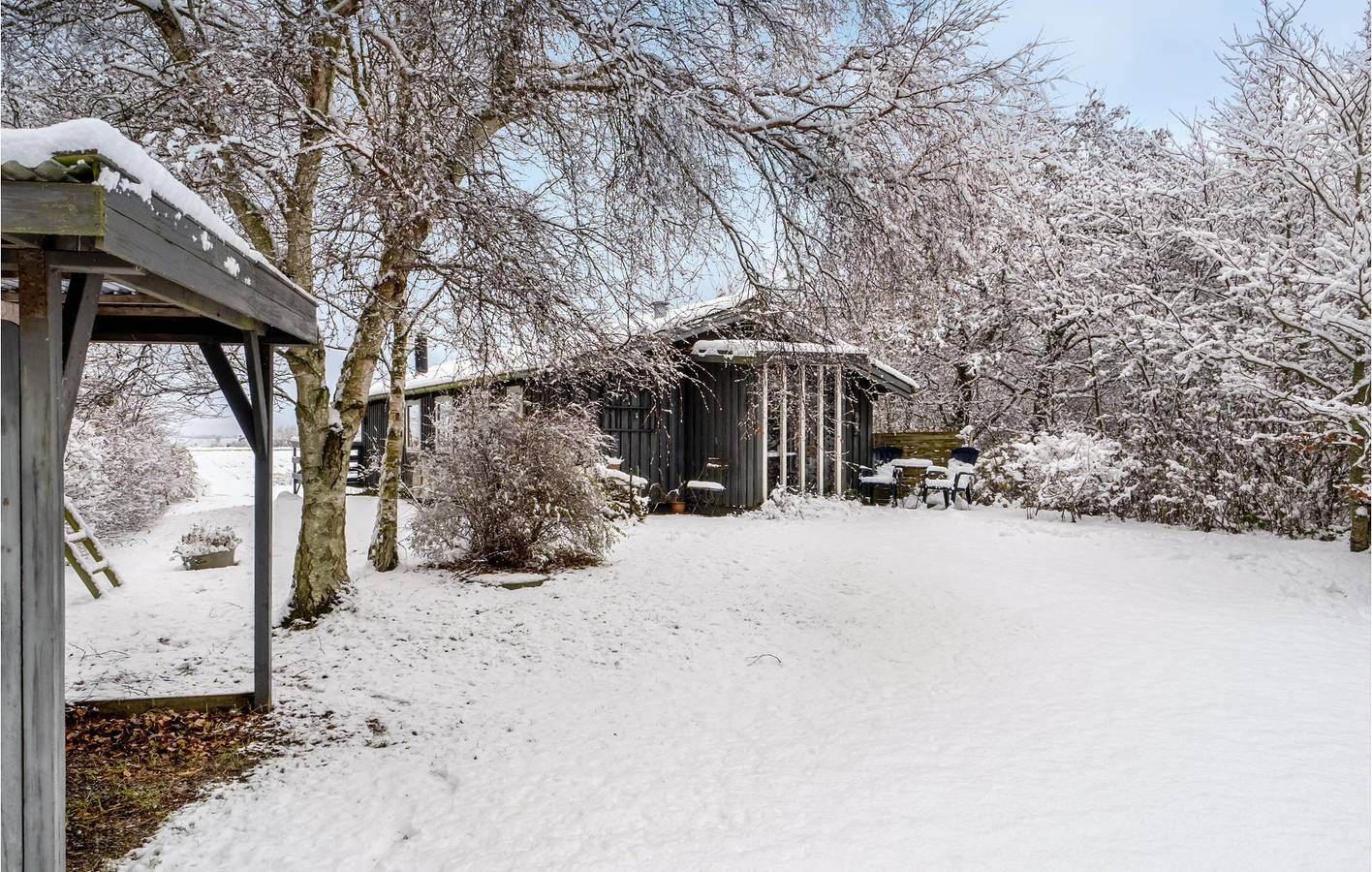 Ferienhaus für 4 Personen mit Terrasse in Lyngs, Thyholm