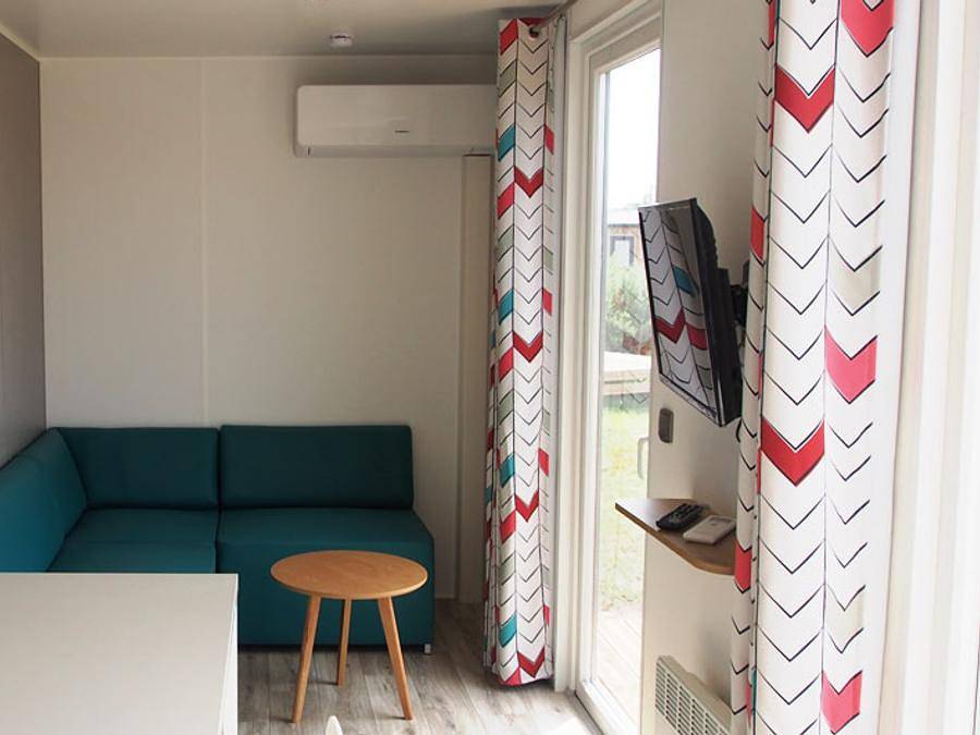 Camping Les Bois Flottés - Mobilheim 4 personen - O'Hara Komfort 2 Zi. in Salin-de-Giraud, Arles