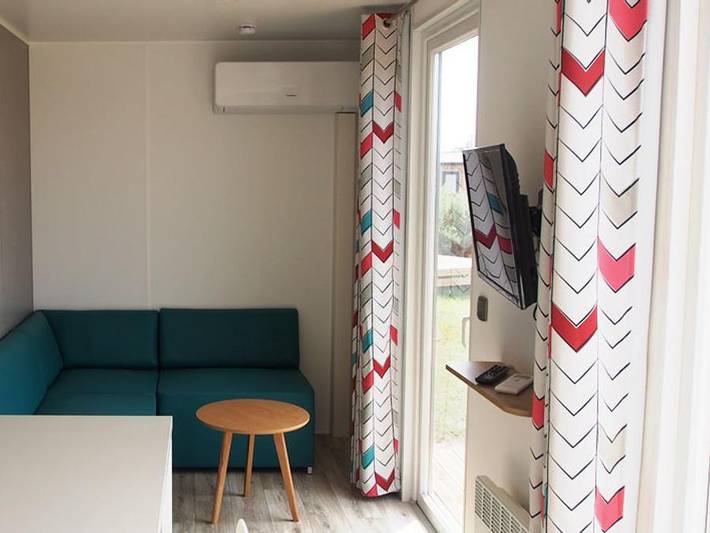 Camping Les Bois Flottés - Mobilheim 4 personen - O'Hara Komfort 2 Zi. in Salin-de-Giraud, Arles