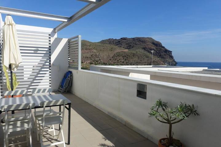 Gîte pour 4 personnes, avec vue ainsi que piscine et terrasse, animaux acceptés dans Las Negras - 3