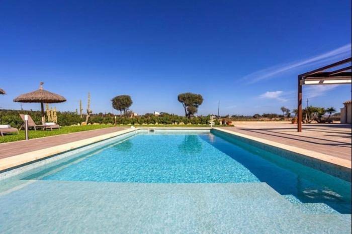 Ferienhaus für 9 Personen, mit Balkon und Terrasse sowie Garten und Pool in Ses Covetes - 4