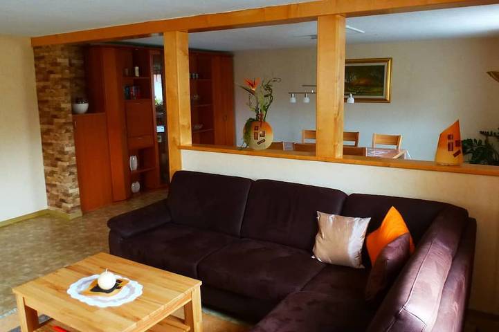 Ferienwohnung für 6 Personen, mit Garten