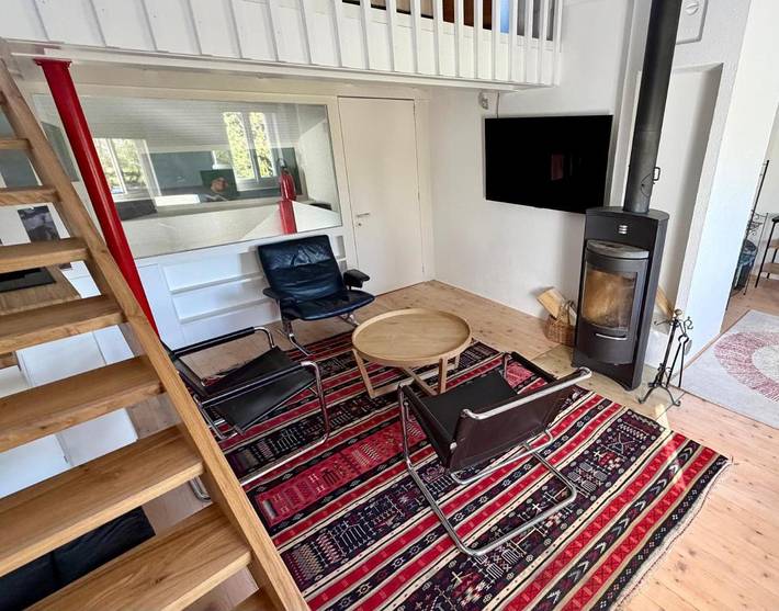 Gîte pour 6 personnes, avec vue ainsi que vue sur le lac et balcon à Chexbres - 3
