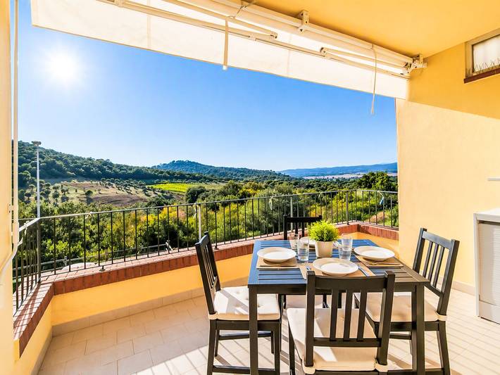 Apartamento de vacaciones para 4 personas, con vistas además de jardín y terraza, Se admiten mascotas - 1
