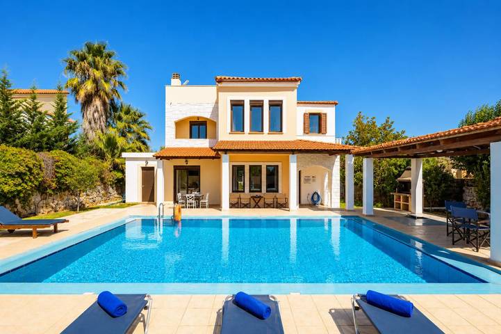 Location de vacances pour 7 personnes, avec Vue sur l’océan ainsi que Terrasse et Jardin dans Vámos - 2