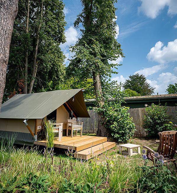 Zeltlodge mit Safari-Flair für 2 Personen in Brüggen, Niederrhein