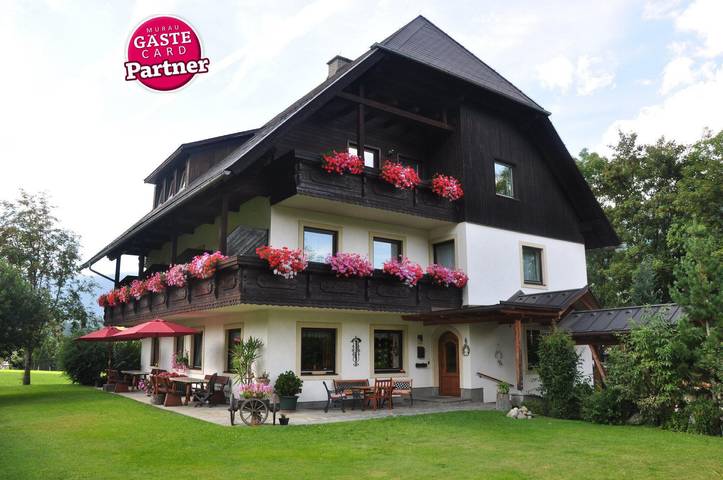 B&B für 3 Personen, mit Balkon und Terrasse sowie Garten und Ausblick in St. Georgen ob Murau