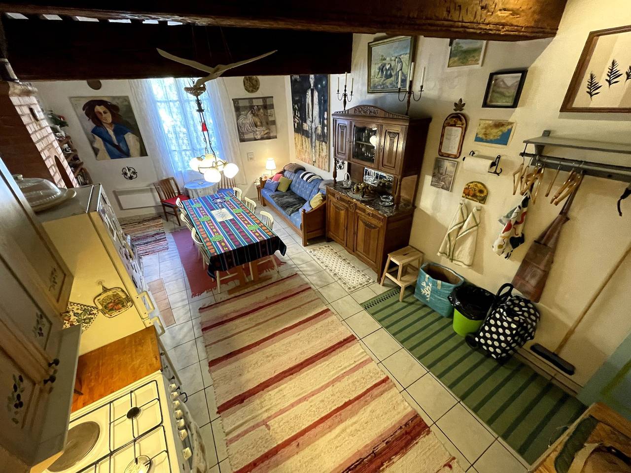 Habitación 'House Of Arts' con balcón y Wi-Fi in Rians, Región Brignoles