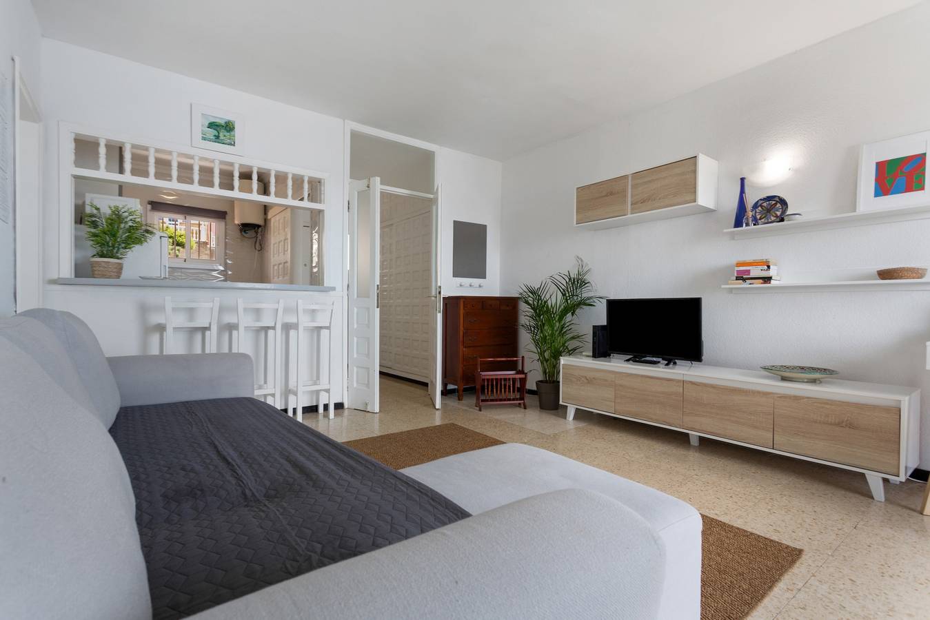 Apartamento entero, Apartamento de vacaciones 'Live San Marcos' con vistas al mar, terraza privada y Wi-Fi in San Marcos, Tenerife Norte