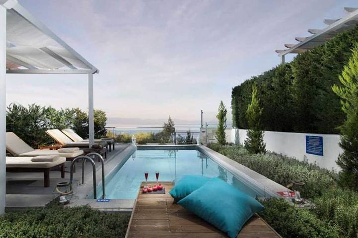 Ferienhaus für 4 Personen, mit Terrasse und Garten