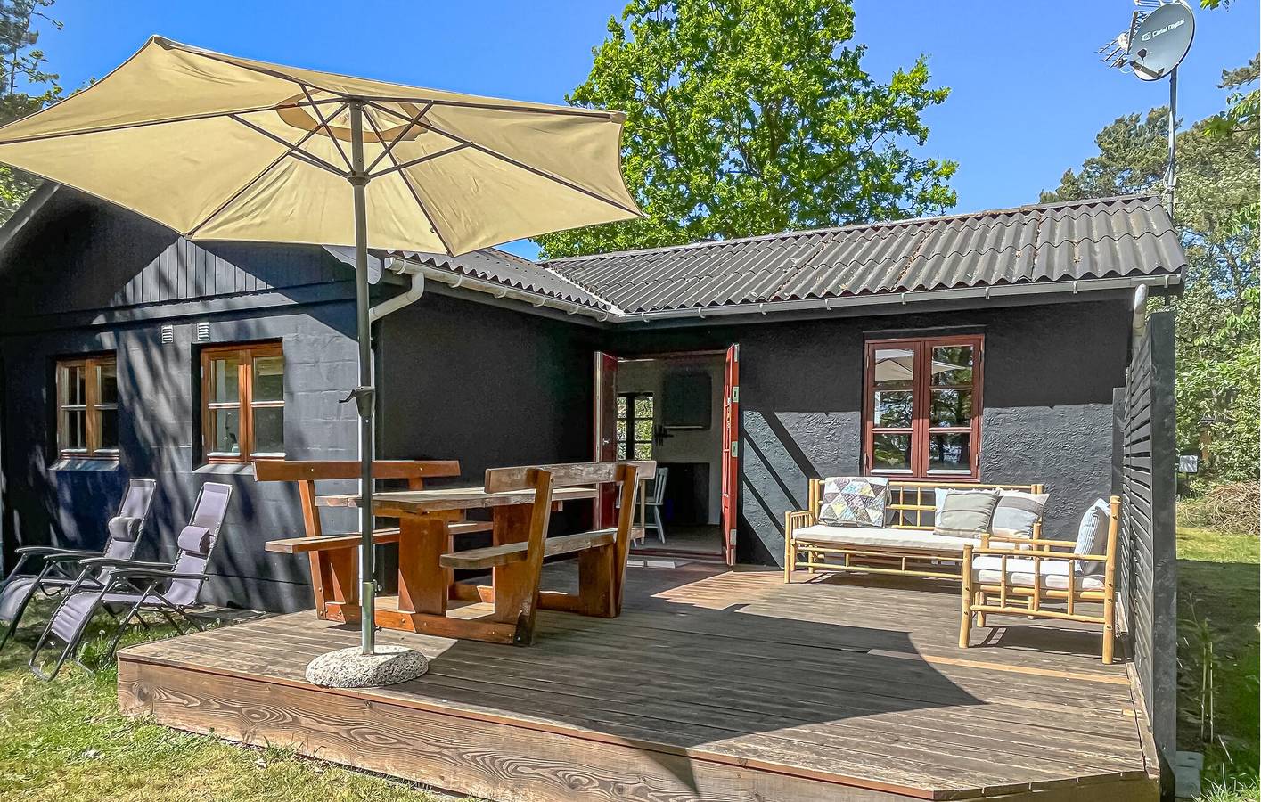 Ferienhaus für 4 Personen mit Terrasse in Balka, Bornholm