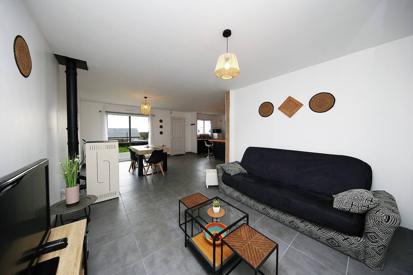 L'Océraline - Maison avec jardin et wifi in La Lucerne-d'Outremer, Côte de la Déroute