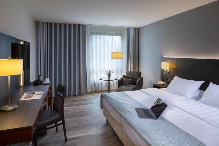 Hotel für 2 Personen, mit Sauna und Ausblick sowie Pool und Terrasse in Bremen - 3