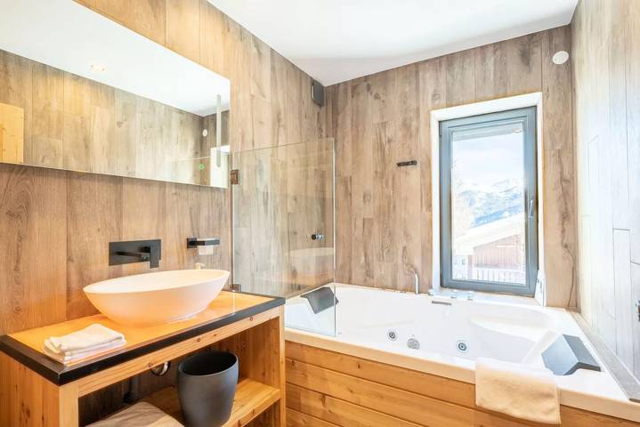 Chalet pour 16 personnes, avec balcon et sauna à Pra-Loup - 4