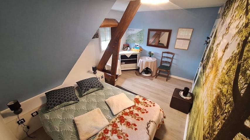 Location de vacances pour 2 personnes, avec jardin et vue, adapté aux familles dans Motteville - 4