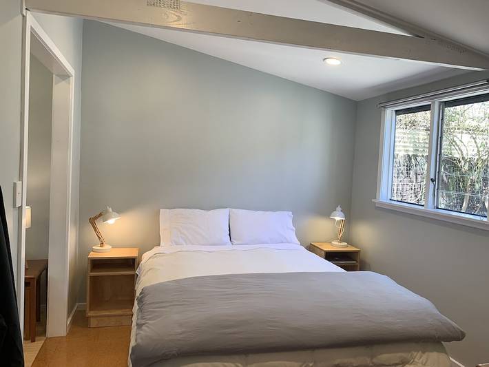 Cottage for 2 people, with balcony and garden on South Island New Zealand