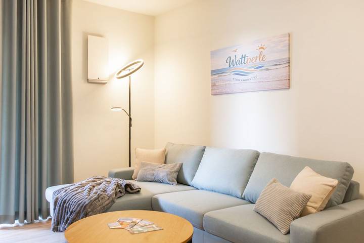 Ferienwohnung für 4 Personen, mit Garten und Sauna am Jadebusen