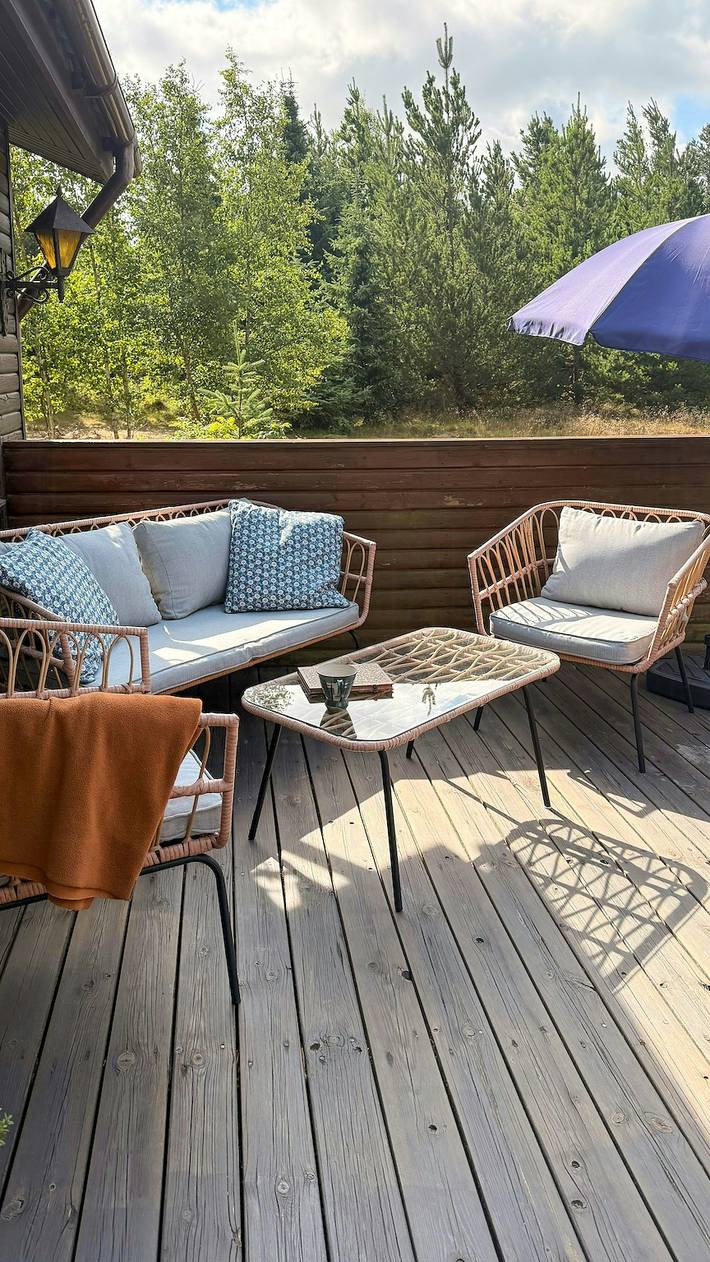 Feriehus for 4 personer, med Terrasse i Jerup