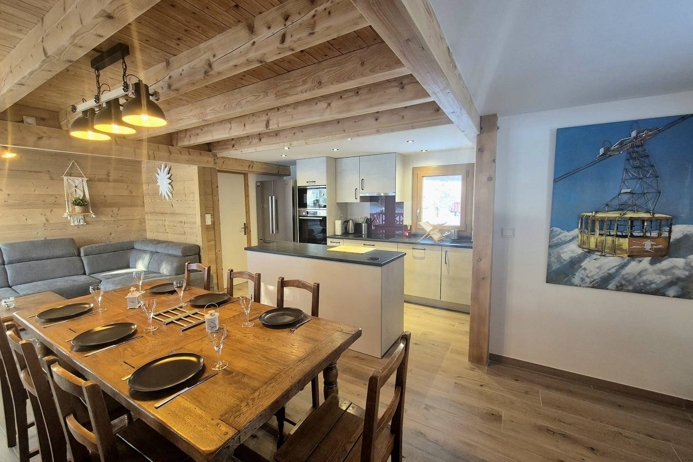 Nouveau ! Magnifique chalet Nordique à La Féclaz - Idéal pour 6 personnes in La Féclaz, Les Déserts