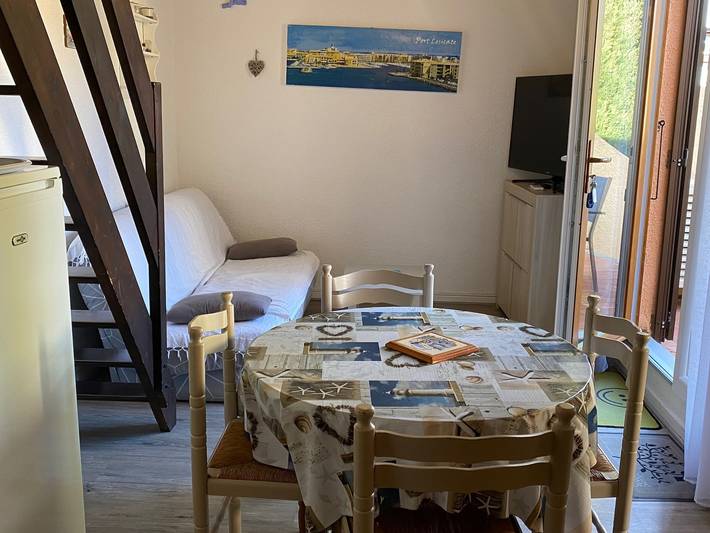 Appartement entier, Appartement T2 Mezzanine Climatisé, 6 Pers, Proche Mer, Parking Privé, Leucate in Port Leucate, Leucate