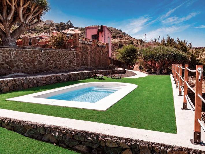 Casa rural para 3 personas, con vistas además de jardín y piscina en Villa de Mazo - 4