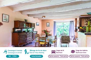 Maison De Vacances pour 4 Personnes dans Rochefort-en-Terre, Morbihan, Photo 2