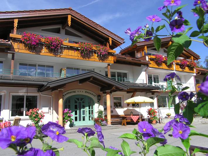 Hotel für 2 Personen, mit Balkon und Terrasse sowie Garten und Sauna in Unterjoch