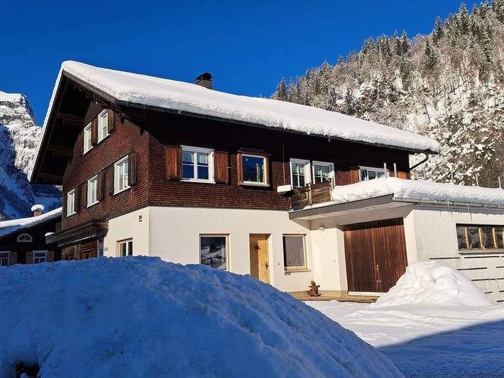 Ferienwohnung für 6 Personen, mit Garten, kinderfreundlich in Au