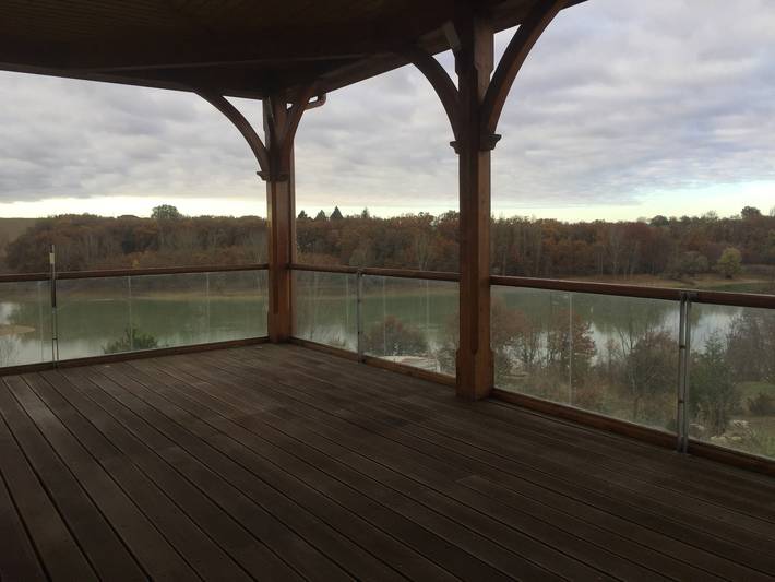 Appartement de vacances pour 5 personnes, avec vue sur le lac ainsi que piscine et jardin dans le Gers - 3