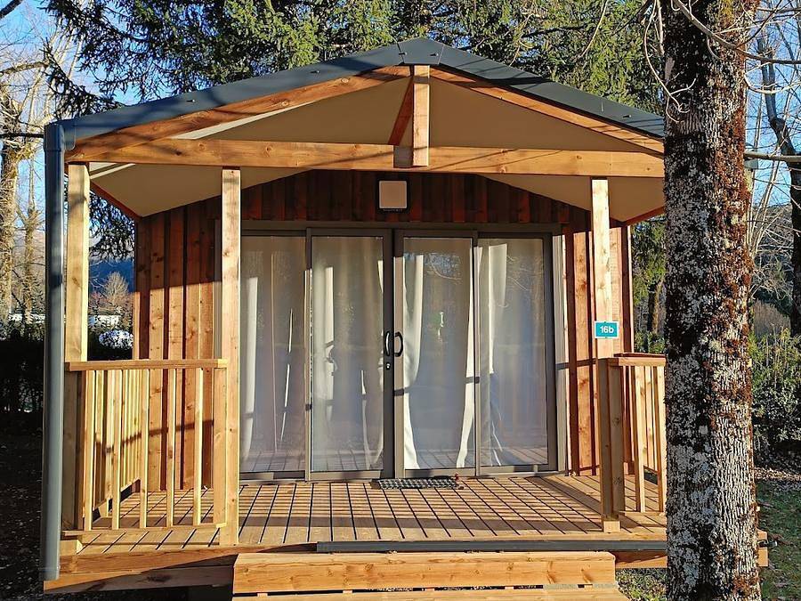 Camping la Marmotte - Mobilheim 4 personen - Bergamo 812 Ti 2025 in La Bourboule, Regionaler Naturpark Volcans d'Auvergne