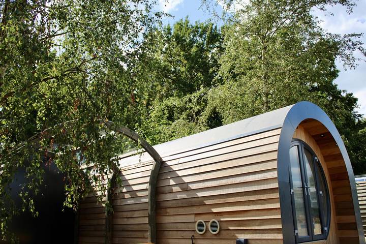 Camping für 2 Personen, mit Terrasse und Sauna in Brandenburg - 4
