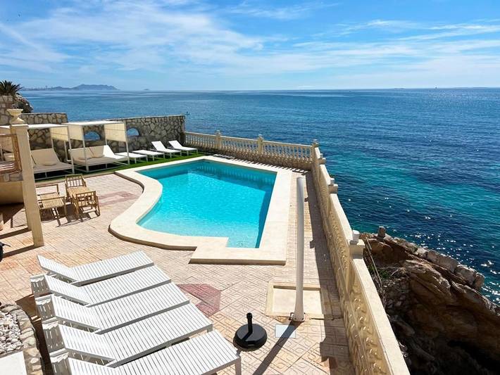 Villa pour 14 personnes, avec terrasse ainsi que piscine et vue à El Campello - 3