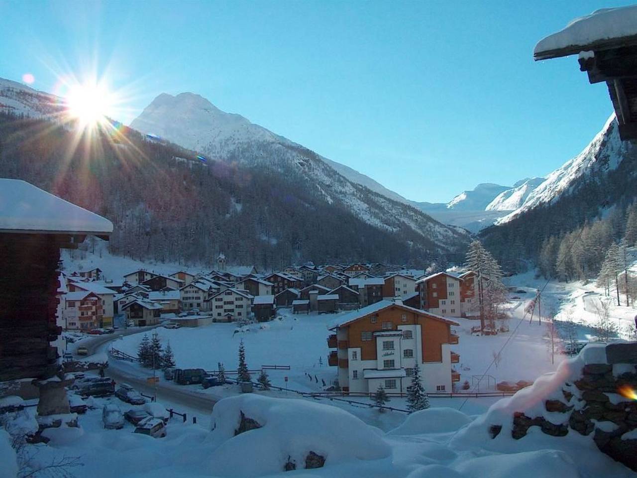 Ganze Wohnung, Haus Alpenrose in Saas-Almagell, Walliser Alpen