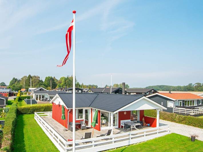 Ferienhaus für 6 Personen, mit Terrasse und Garten sowie Sauna in As Vig