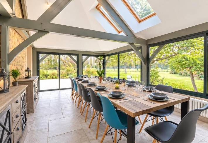 Location de vacances pour 15 personnes, avec Terrasse et Jardin à Coulimer