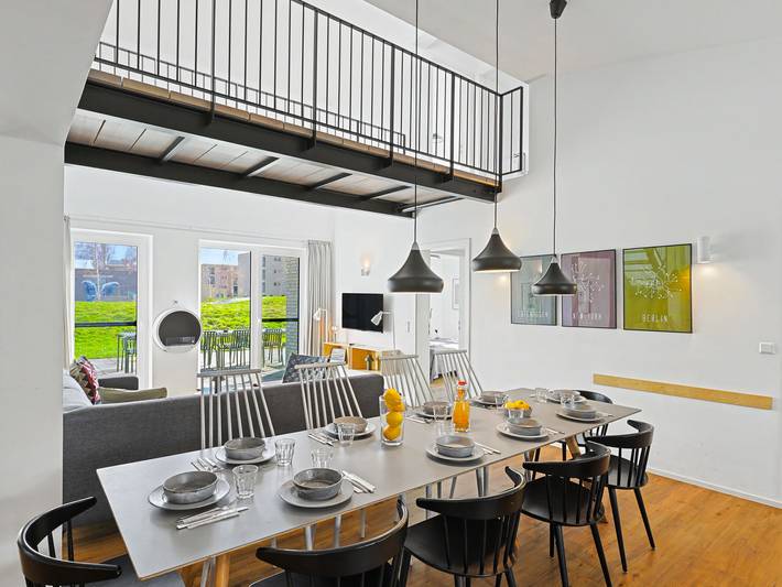 Ferienhaus für 10 Personen, mit Terrasse und Sauna sowie Kinderpool in Lembruch - 4