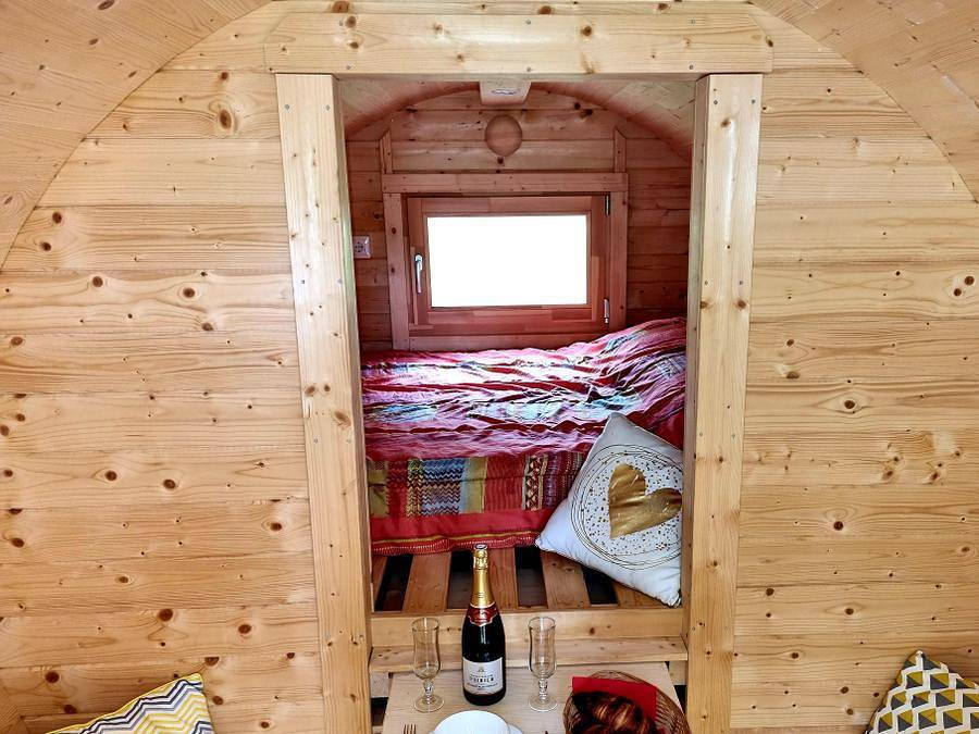 Camping de Charlieu - Safarizelt 2 personen - Fass 2 Personen in Charlieu, Roanne und Umgebung