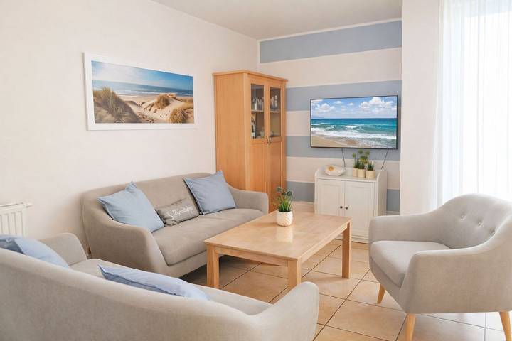 Ferienwohnung für 8 Personen, mit Garten und Ausblick in Schillig - 3