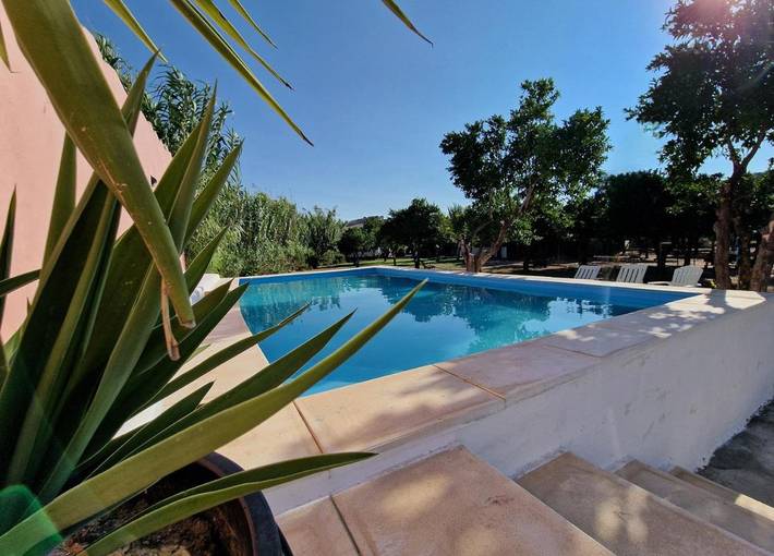 Casa de férias para 3 pessoas, com Varanda e Terraço e ainda Jardim and Piscina em Elvas