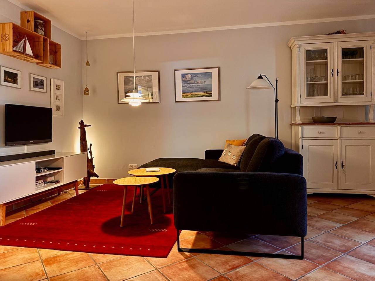 Ganze Wohnung, Gemütliches Appartement mit Terrasse und Südausrichtung direkt am Bodden in Wieck am Darß, Fischland - Darß - Zingst