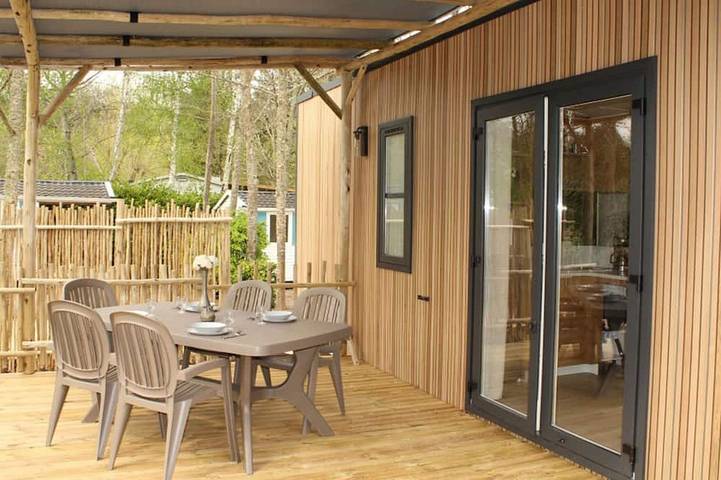 Mobil home pour 6 personnes à Saint-Cirq-Lapopie